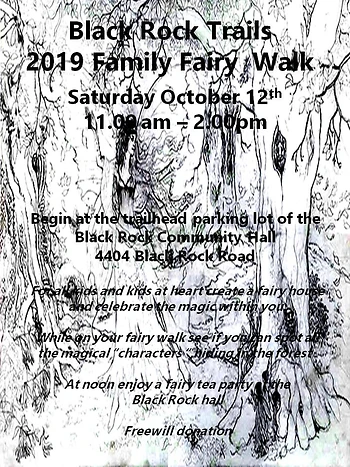 Poster for Black Rock Fairy Walk