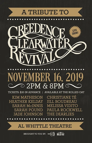 Poster for A Tribute to CCR