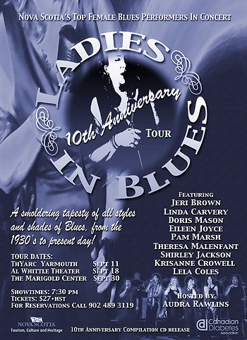 Poster for Ladies in Blues