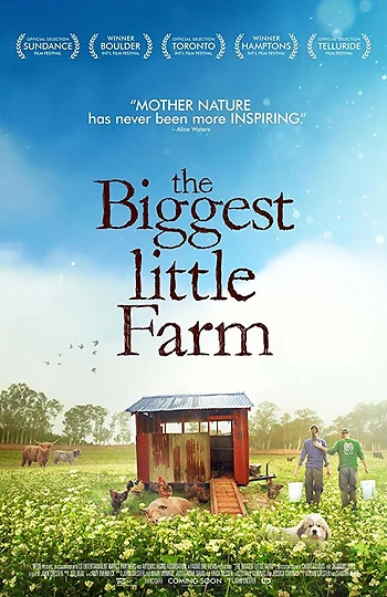 Poster for The Biggest Little Farm w/Distance- Short Stories About Food