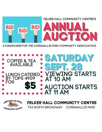 Poster for Fall Auction
