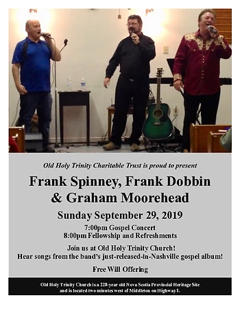Poster for Gospel Concert
