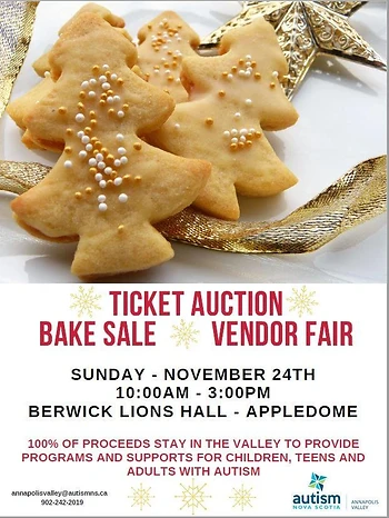 Poster for Craft/Vendor Fair