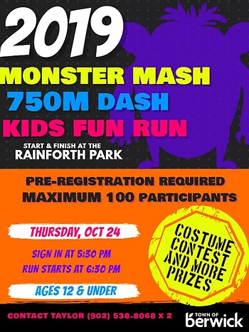 Poster for Monster Mash - 750m Dash