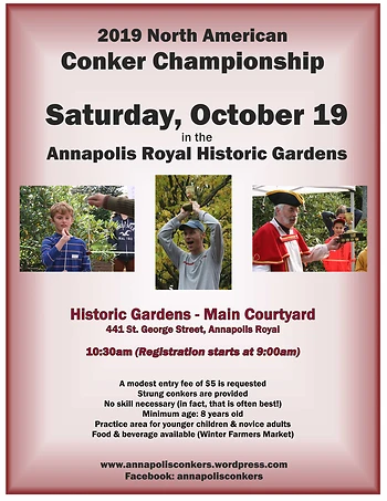 Poster for North American Conker Championship