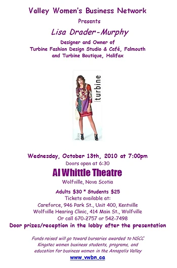 Poster for Lisa Drader-Murphy