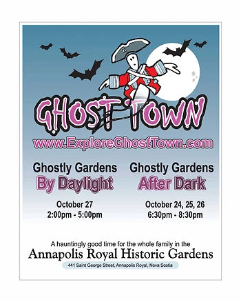 Poster for Ghostly Gardens Sunday Matinee!