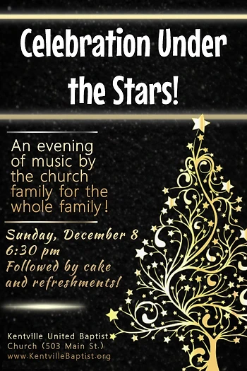 Poster for Celebration Under the Stars