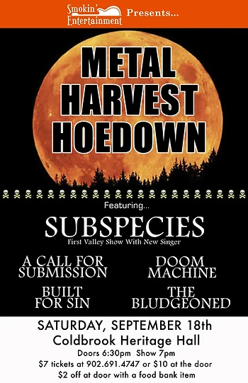 Poster for Metal Harvest Hoedown