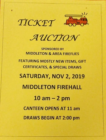 Poster for Ticket Auction