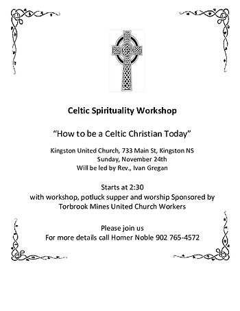 Poster for Celtic Spirituality