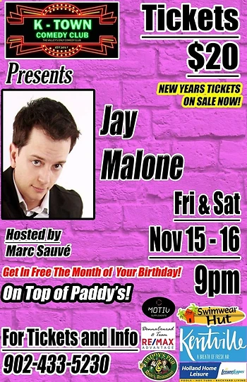 Poster for Jay Malone