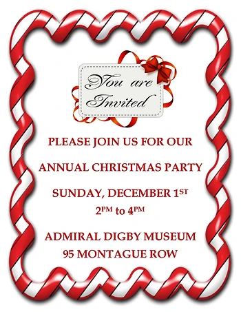 Poster for Christmas Party