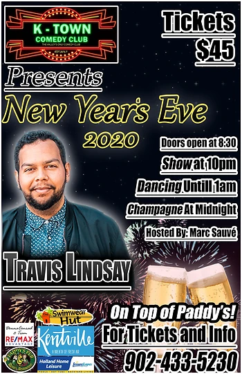 Poster for New Year's Eve Comedy
