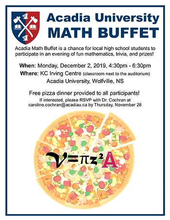 Poster for Math Buffett