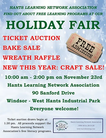 Poster for Holiday Fair