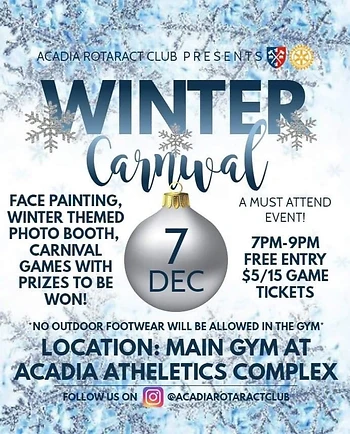 Poster for Christmas Carnival