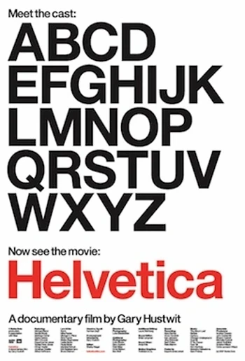 Poster for Helvetica