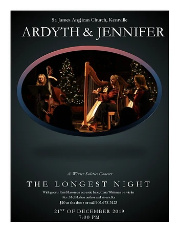 Poster for Ardyth and Jennifer Longest Night