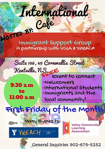 Poster for International Cafe