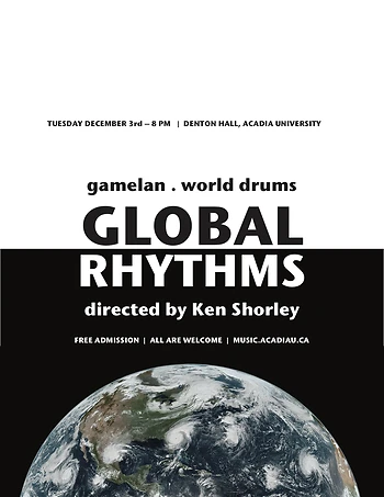 Poster for Global Rhythms