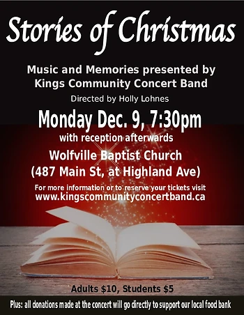 Poster for Stories and Music for Christmas