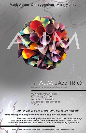 Poster for AJM Trio
