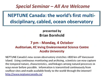 Poster for Neptune Canada
