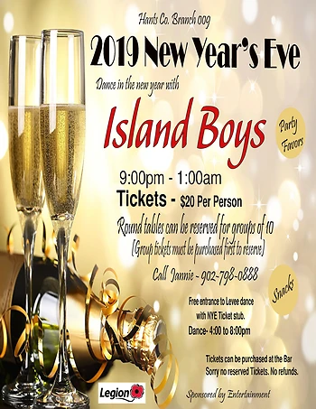 Poster for New Years Eve