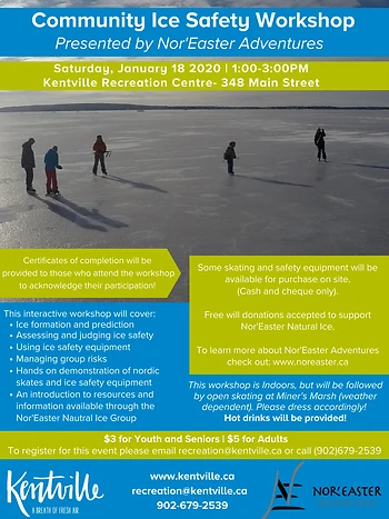 Poster for Community Ice Safety