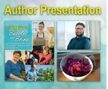 Poster for Adventures in Bubbles and Brine: Author Event