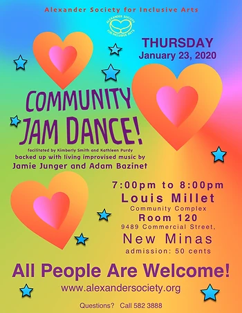 Poster for Community Jam Dance
