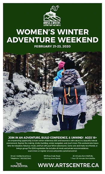 Poster for Women's Winter Adventure