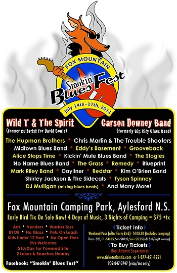 Poster for Smokin' BluesFest