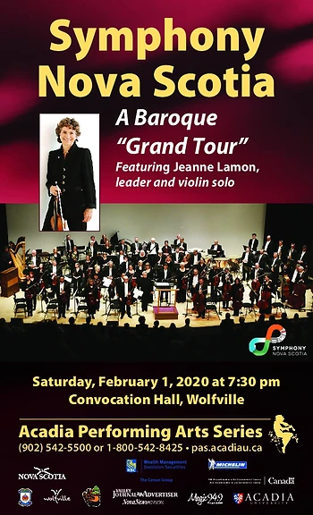 Poster for Symphony Nova Scotia
