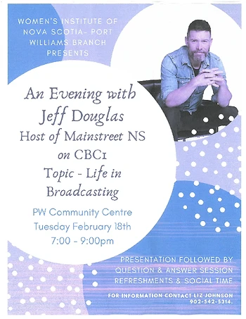 Poster for An Evening With Jeff Douglas