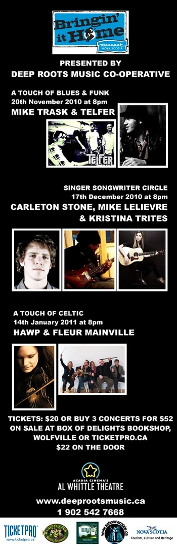Poster for Mike Trask and TELFER