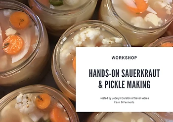Poster for Sauerkraut Workshop