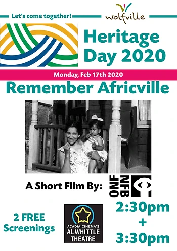 Poster for Remember Africville