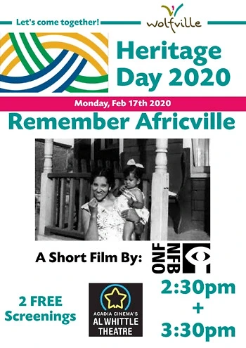 Poster for Remember Africville