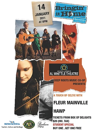 Poster for HAWP and Fleur Mainville