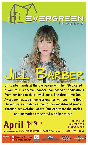 Poster for Jill Barber