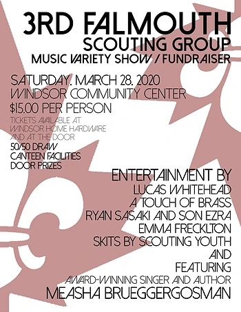 Poster for Music Variety Show / Fundraiser