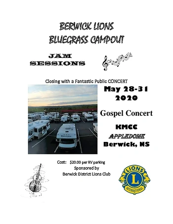 Poster for Bluegrass Campout