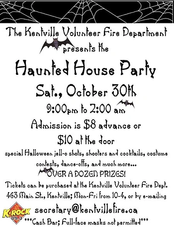 Poster for The Haunted House Party