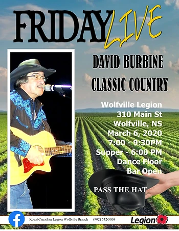 Poster for David Burbine