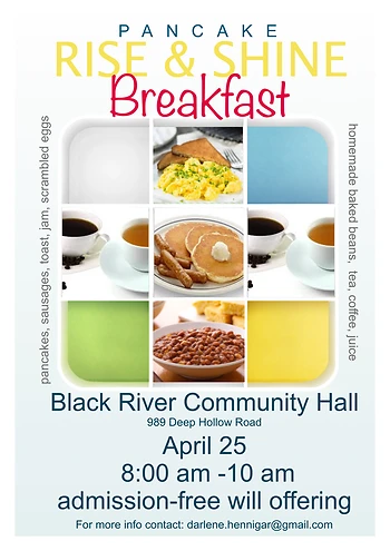Poster for Pancake Breakfast