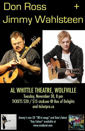 Poster for Don Ross & Jimmy Wahlsteen