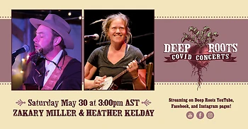 Poster for Deep Roots COVID Concert