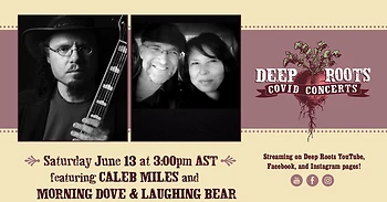 Poster for Deep Roots COVID Concert